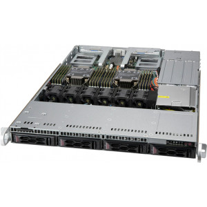 Supermicro CloudDC SuperServer 1U 610C-TR 2x4310 12C 2.1GHz/4x32Gb RDIMM 3200(16xslots)/1xSM883 240GB SATA(4x3.5