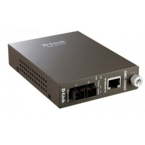 Медиаконвертер D-Link DMC-300SC/D8A, Media Converter with 1 10/100Base-TX port and 1 100Base-FX port.Up to 2km, multi-mode Fiber, SC connector, Transmitting and Receiving wavelength: 1310nm.