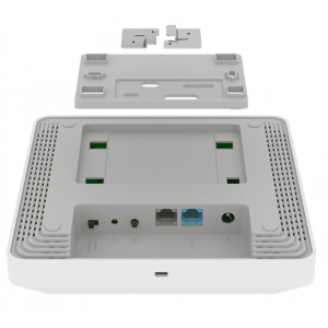 Keenetic Voyager Pro (KN-3510), Потолочная точка доступа/интернет-центр с Mesh WiFi 6 AX1800, анализатором спектра Wi-Fi, 2-портовым Smart-коммутатором, режимы роутер/ретранслятор, питание Po